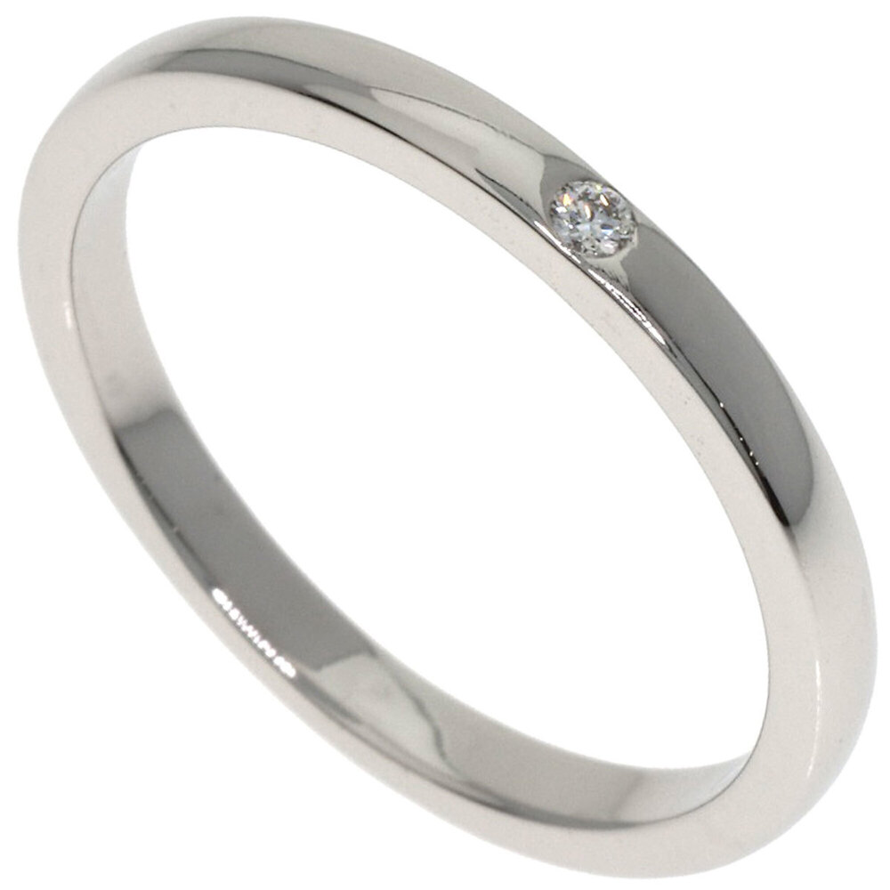 CARTIER Silver Diamond Ring